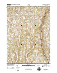 2013 Map of Montrose East, 2013 Print