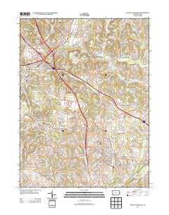 2013 Map of Mount Pleasant, 2013 Print