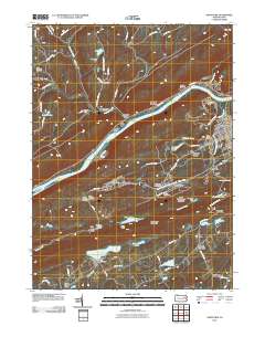 2010 Map of Nanticoke, 2010 Print