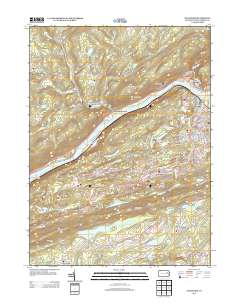 2013 Map of Nanticoke, 2013 Print