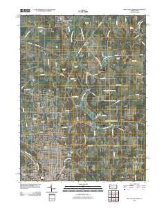 2010 Map of New Castle North, 2010 Print