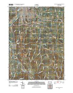 2010 Map of New Castle South, 2010 Print