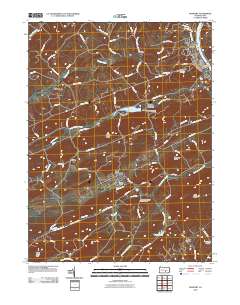 2010 Map of Newport, 2010 Print