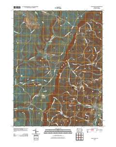 2010 Map of Ogletown, 2010 Print