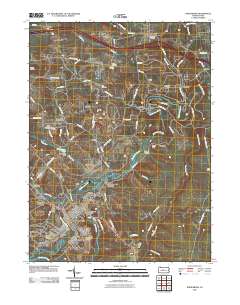 2010 Map of Philipsburg, 2010 Print
