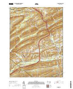 2019 Map of Pine Grove, 2019 Print