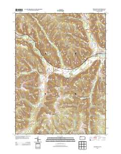 2013 Map of Pittsfield, 2013 Print