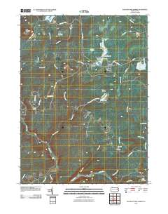 2010 Map of Pleasant View Summit, 2010 Print