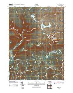 2010 Map of Red Rock, 2010 Print