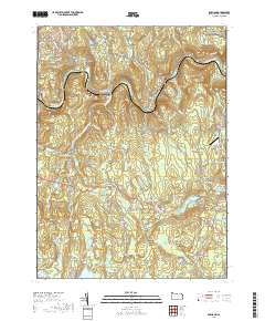 2019 Map of Rowland, 2019 Print