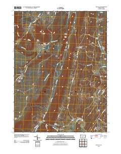 2010 Map of Saltillo, 2010 Print