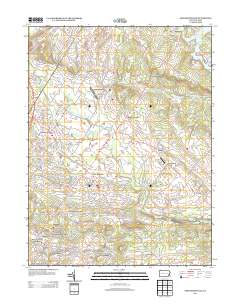 2013 Map of Sassamansville, 2013 Print