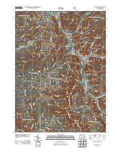 2011 Map of Sheffield, 2011 Print