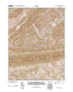 2013 Map of Shermans Dale, 2013 Print