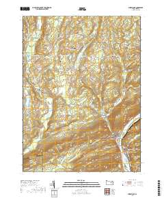 2019 Map of Shickshinny, 2019 Print