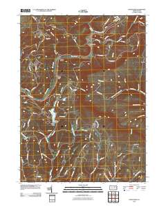 2010 Map of Sonestown, 2010 Print