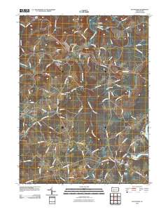 2010 Map of Stoystown, 2010 Print