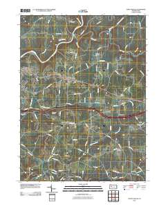 2010 Map of Strattanville, 2010 Print