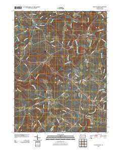 2010 Map of Strongstown, 2010 Print