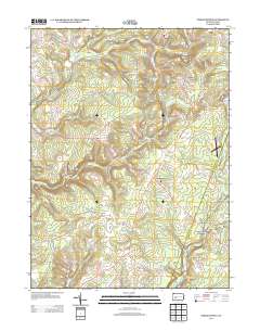 2013 Map of Strongstown, 2013 Print