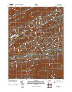 2010 Map of Swatara Hill, 2010 Print