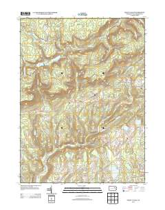 2013 Map of Sweet Valley, 2013 Print