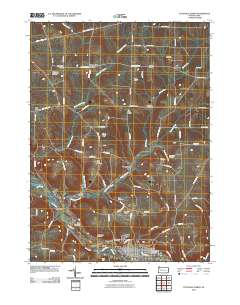 2010 Map of Titusville North, 2010 Print