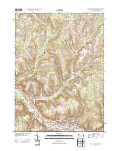 2013 Map of Titusville North, 2013 Print
