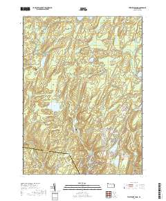 2019 Map of Twelvemile Pond, 2019 Print