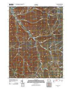 2010 Map of Ulysses, 2010 Print