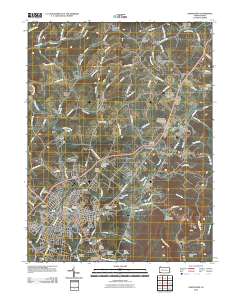 2010 Map of Uniontown, 2010 Print