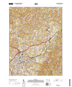2019 Map of Uniontown, 2019 Print