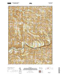 2019 Map of Valier, 2019 Print
