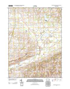 2013 Map of Washingtonville, 2013 Print