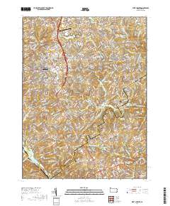 2019 Map of West Chester, 2019 Print