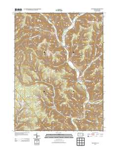 2013 Map of Wharton, 2013 Print