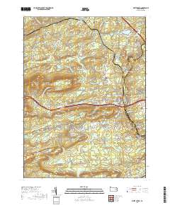 2019 Map of White Haven, 2019 Print
