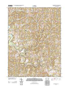 2013 Map of Whitesburg, 2013 Print