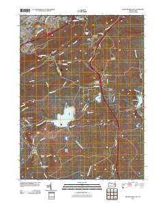 2010 Map of Wilkes-Barre East, 2010 Print