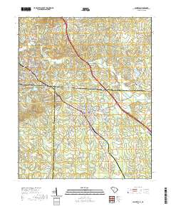 2020 Map of Landrum, 2020 Print