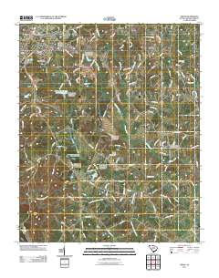 2011 Map of Tirzah, 2011 Print
