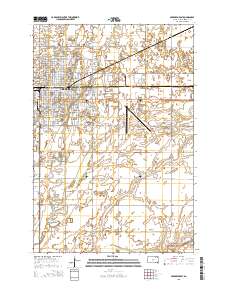 2015 Map of Aberdeen East, 2015 Print