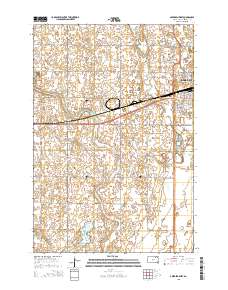 2015 Map of Aberdeen West, 2015 Print