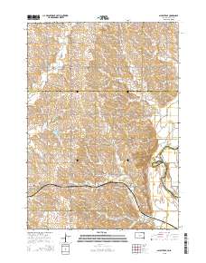 2015 Map of Alcester SE, 2015 Print