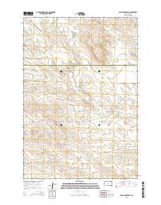 2015 Map of Alkali Creek East, 2015 Print