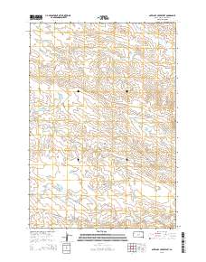 2015 Map of Antelope Creek West, 2015 Print
