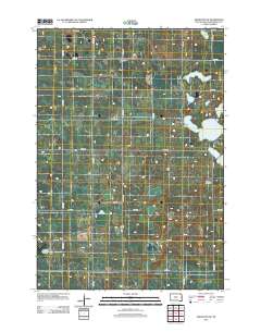 2012 Map of Arlington NE, 2012 Print