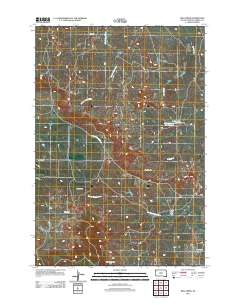 2012 Map of Bog Creek, 2012 Print