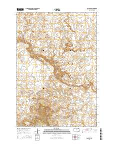 2015 Map of Bog Creek, 2015 Print