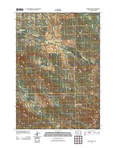 2012 Map of Bowen Ranch, 2012 Print